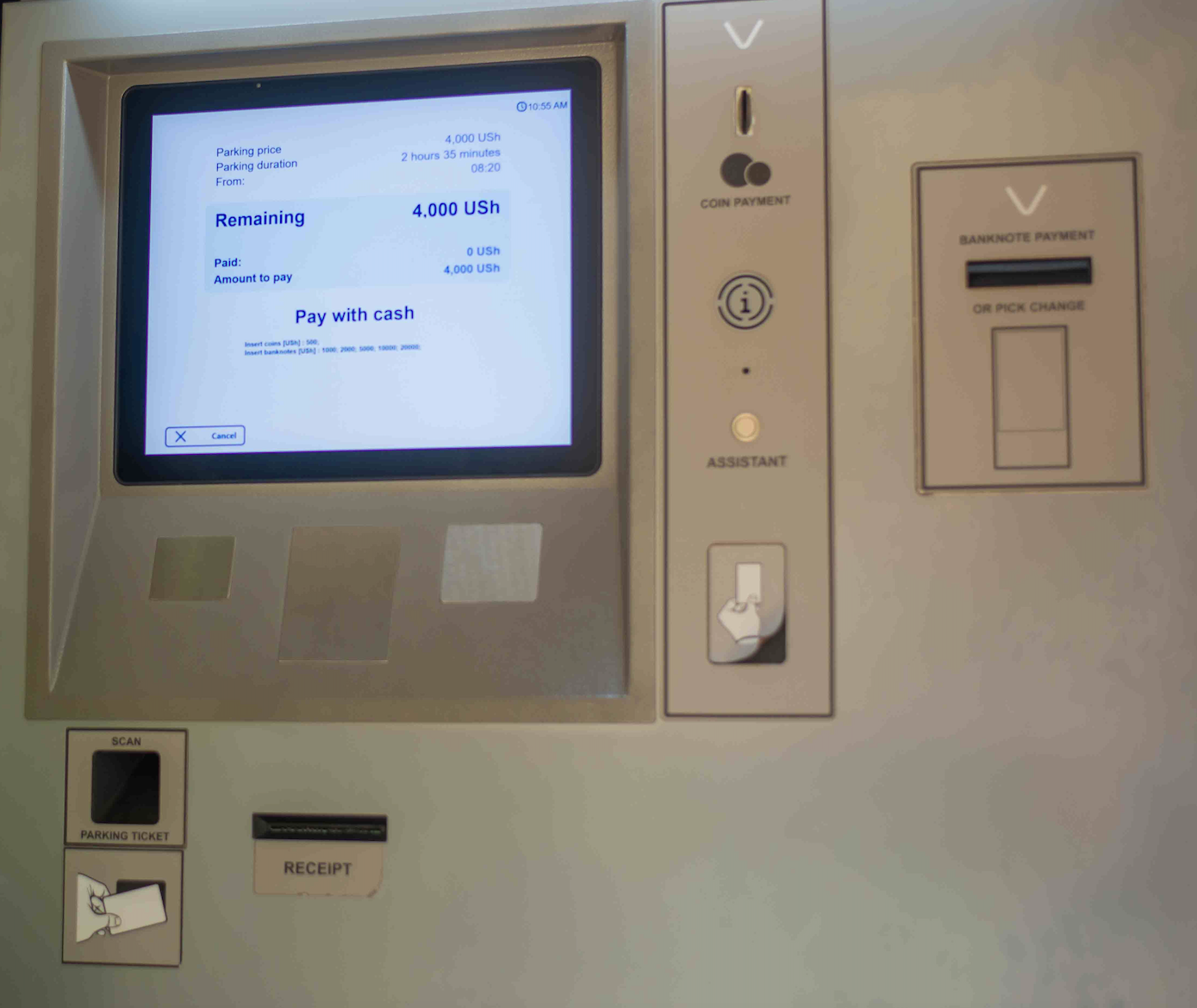 Smart Parking Management Dashboard